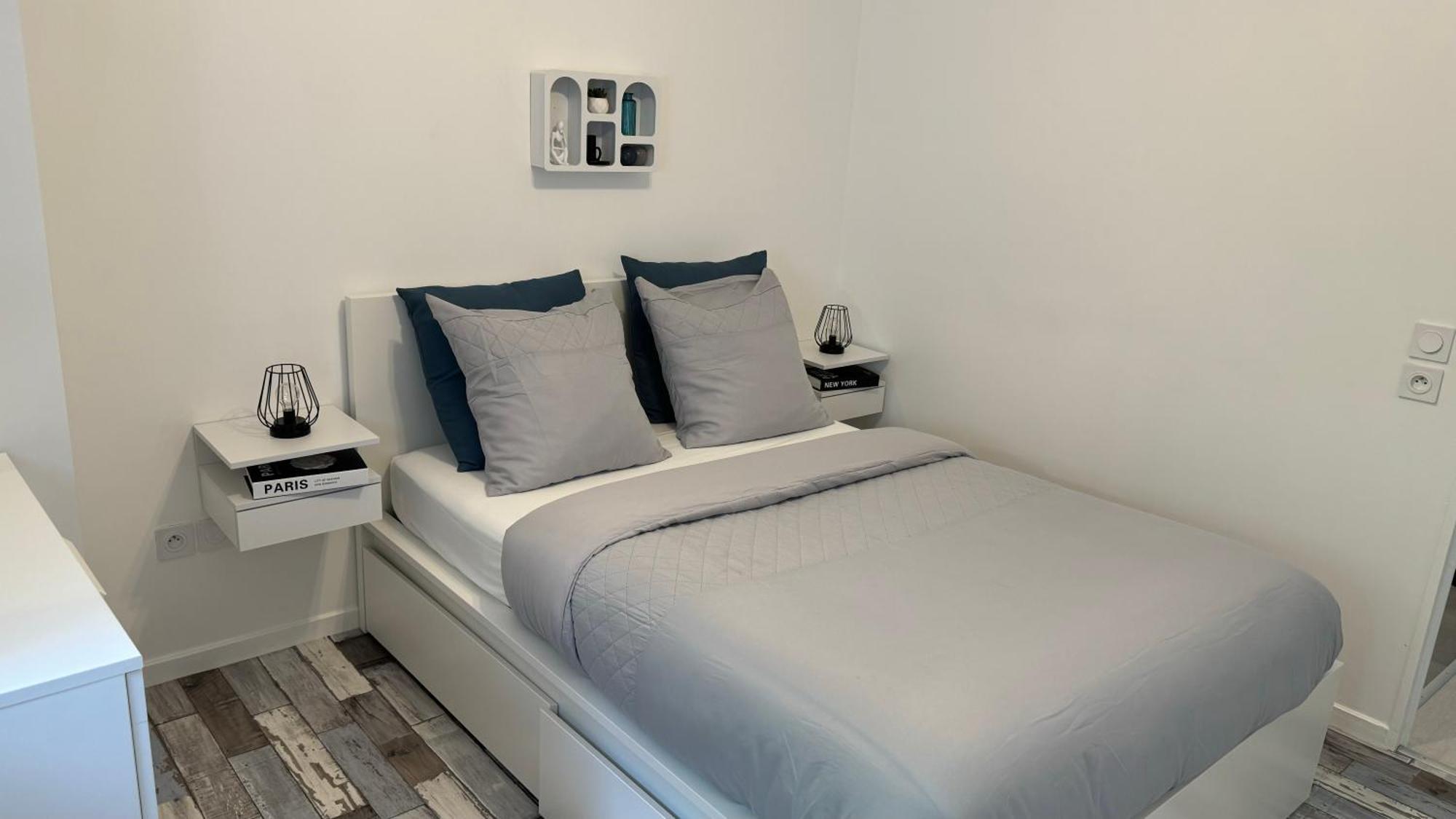Chic Et Cosy Appartement Epure - T3 Courcouronnes Экстерьер фото